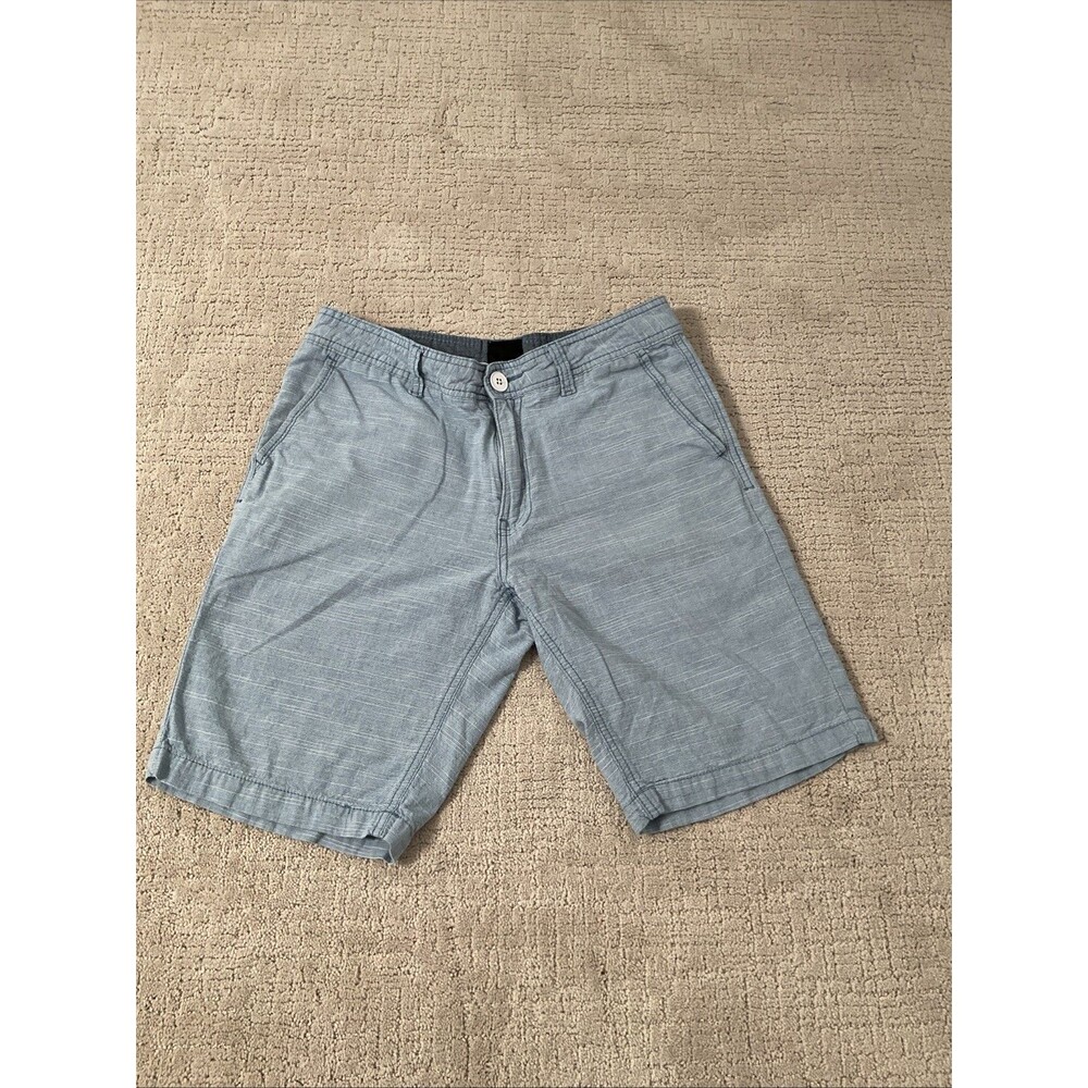 bar III Shorts Men’s Size 31” Waist,9” Inseam Blue Flat Front Shorts